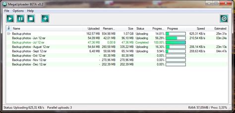 mega uploader|Desktop App .